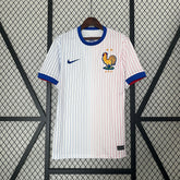 Camisa Seleção França Away 2024/25 - Nike Torcedor Masculina - Branca/Azul