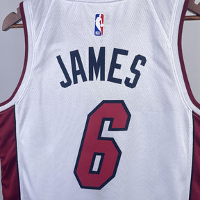 Regata NBA Miami Heat Association Edition LeBron James Branca