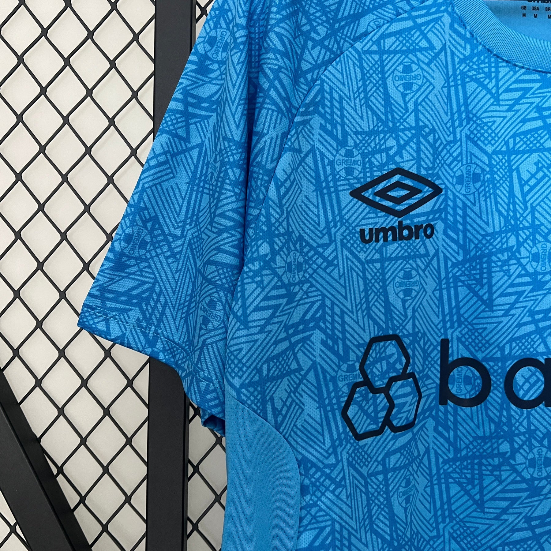 Camisa Grêmio Goleiro 2024/25 - Umbro Torcedor Masculina - Azul