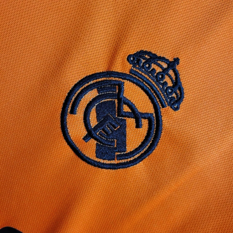 Camisa Real Madrid Edição Especial 2024/25 - Y3 Torcedor Masculina - Laranja/Preta