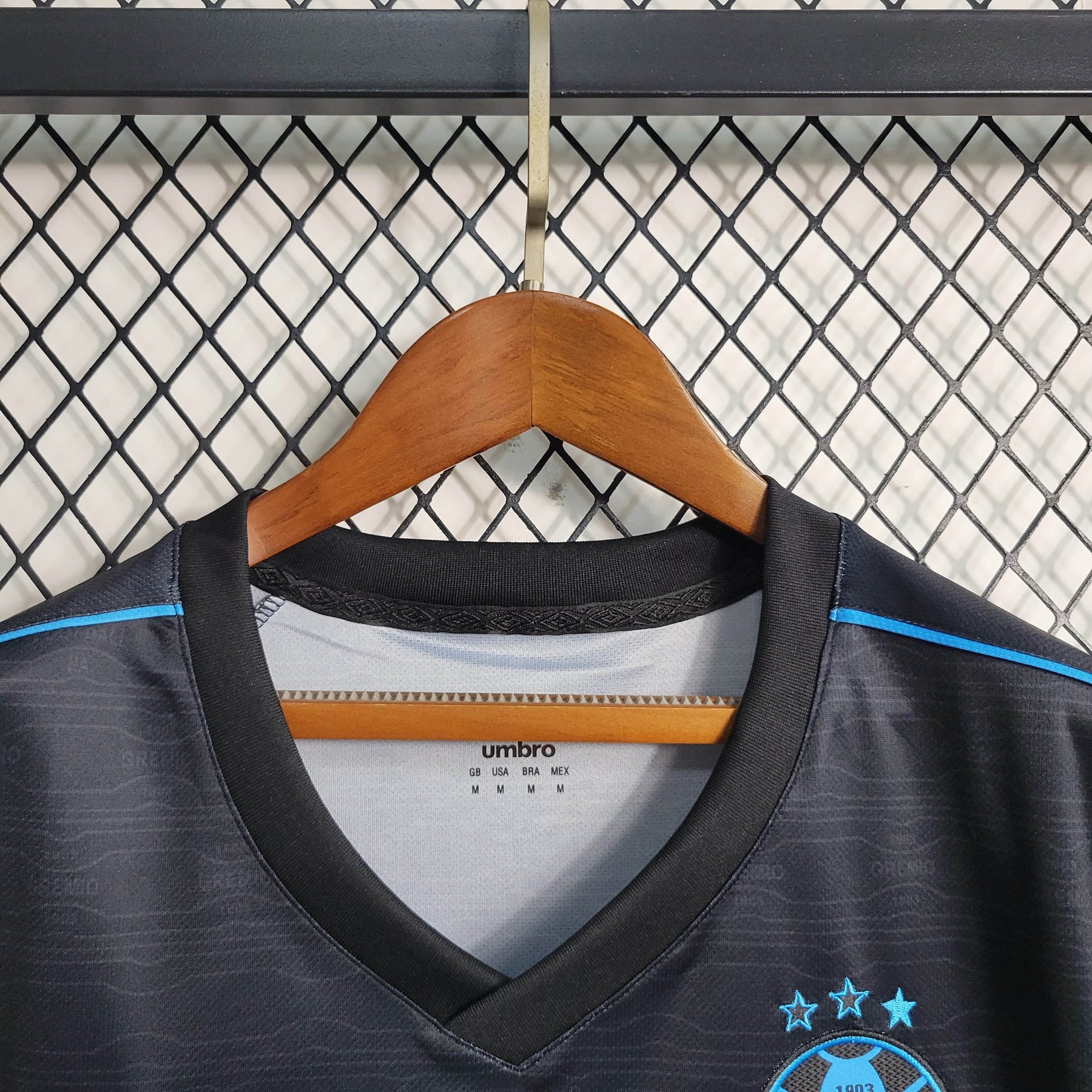 Camisa Grêmio Third 2023/24 - Adidas Torcedor Feminina - Preta/Azul