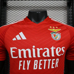 Camisa Benfica Home 2024/25 - Adidas Jogador Masculina - Vermelha