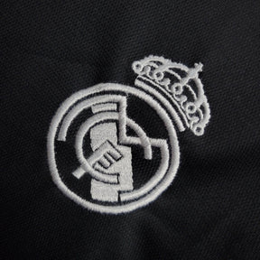 Camisa Real Madrid Edição Black 2024/25 - Y3 Torcedor Masculina - Preta/Branca