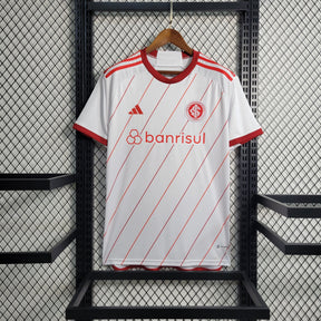 Camisa Internacional Away 2023/24 - Adidas Torcedor Masculina - Branca/Vermelha