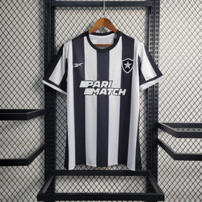 Camisa Botafogo Home 2023/24 - Reebok Torcedor Masculina - Preta/Branca