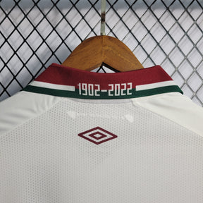 Camisa Fluminense Away 2022/23 - Umbro Torcedor Masculina - Branca/Bordo