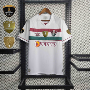 Camisa Fluminense Away 2023/24 - Umbro Torcedor Masculina - Branca/Verde