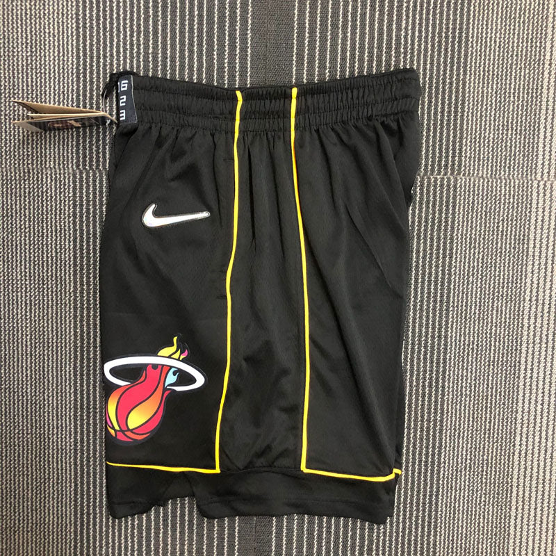 Short NBA Miami Heat City Edição 75 anos 21/22 Preto