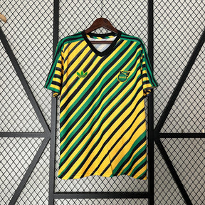 Camisa Seleção Jamaica Treino 2024/25 - Adidas Torcedor Masculina - Verde/Amarela