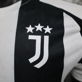 Camisa Juventus Home 2024/25 - Adidas Jogador Masculina - Branca/Preta