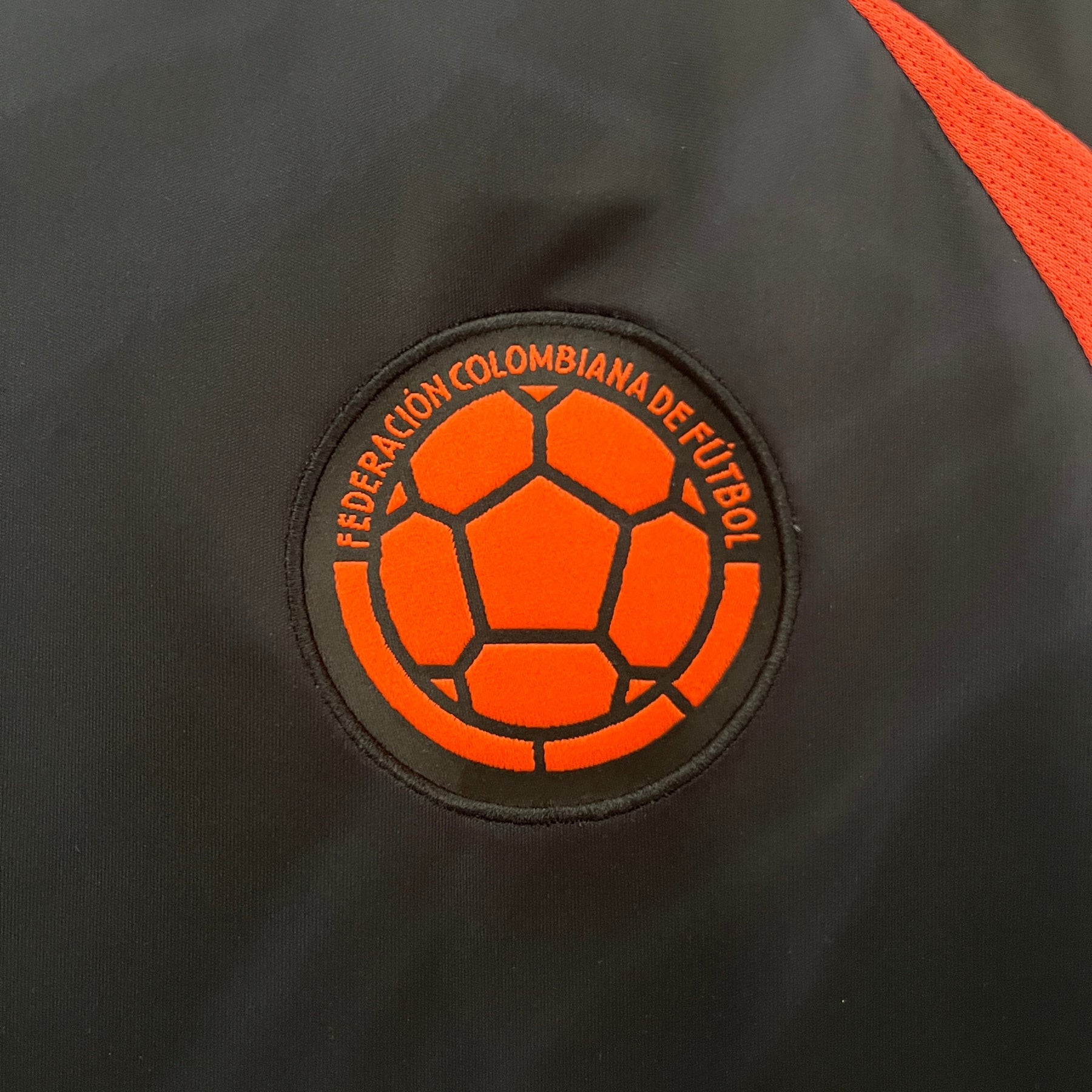 Camisa Seleção Colômbia Away 2024/25 - Adidas Torcedor Masculina - Preta/Laranja