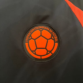 Camisa Seleção Colômbia Away 2024/25 - Adidas Torcedor Masculina - Preta/Laranja