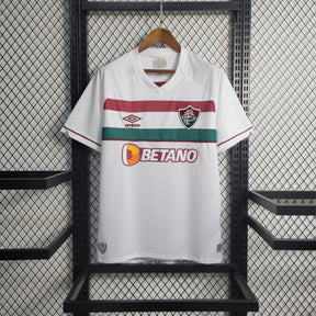 Camisa Fluminense Away 2023/24 - Umbro Torcedor Masculina - Branca/Verde