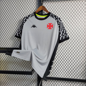 Camisa Vasco Treino 22/23 - Kappa Torcedor Masculina - Cinza