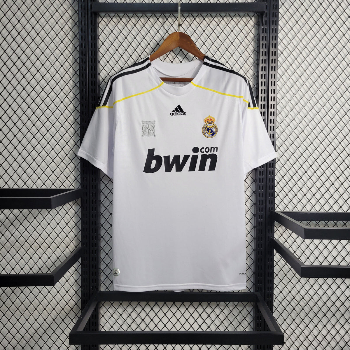 Camisa Real Madrid Home 2009/10 - Adidas Retrô Masculina - Branca