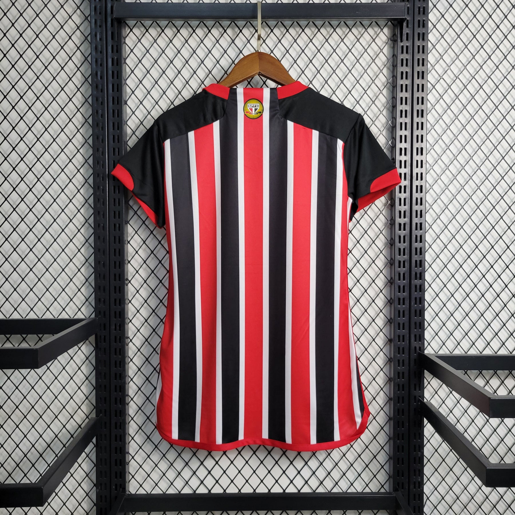 Camisa São Paulo Home 2023/24 - Adidas Torcedor Feminina - Vermelha/Preta