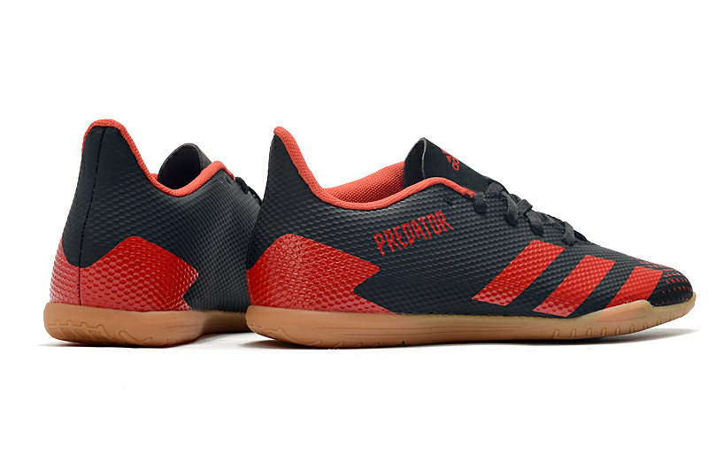 Chuteira Adidas Predator 20.4 Futsal Preto/Vermelho