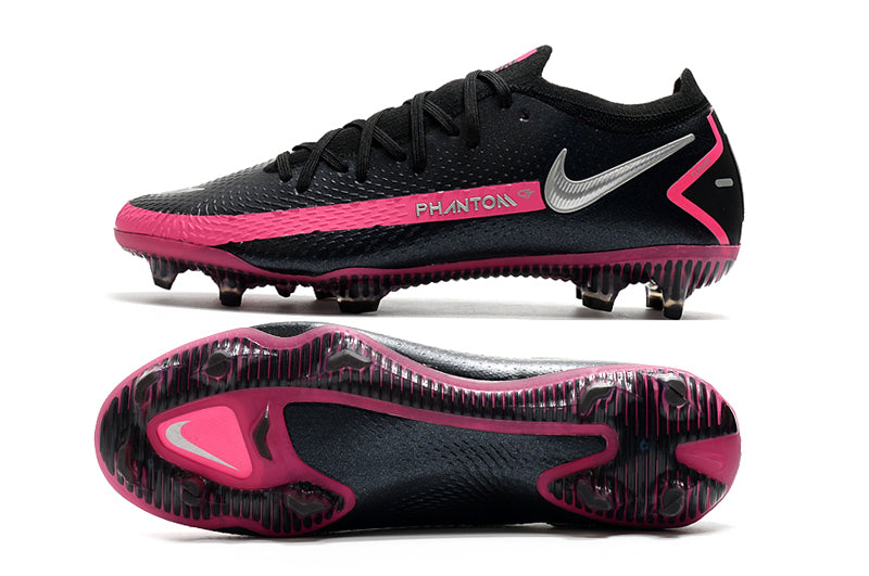 Chuteira Nike Phantom GT Elite Preto/Rosa