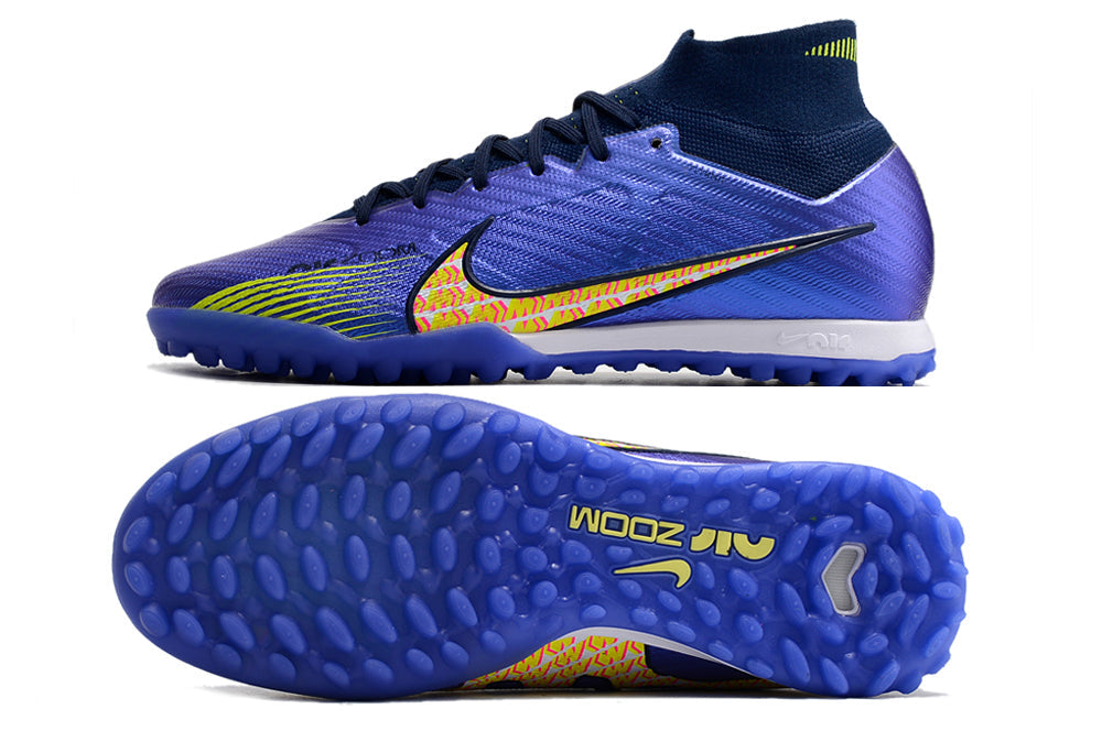 Chuteira Nike Air Zoom Mercurial Superfly 9 Society Elite Azul