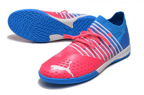 Chuteira Puma Future Z 1.3 Futsal Rosa/Azul