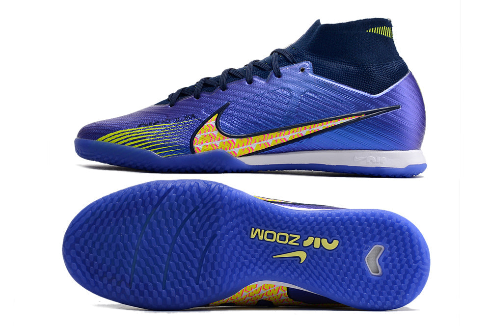 Chuteira Nike Air Zoom Mercurial Superfly 9 Futsal Elite Azul