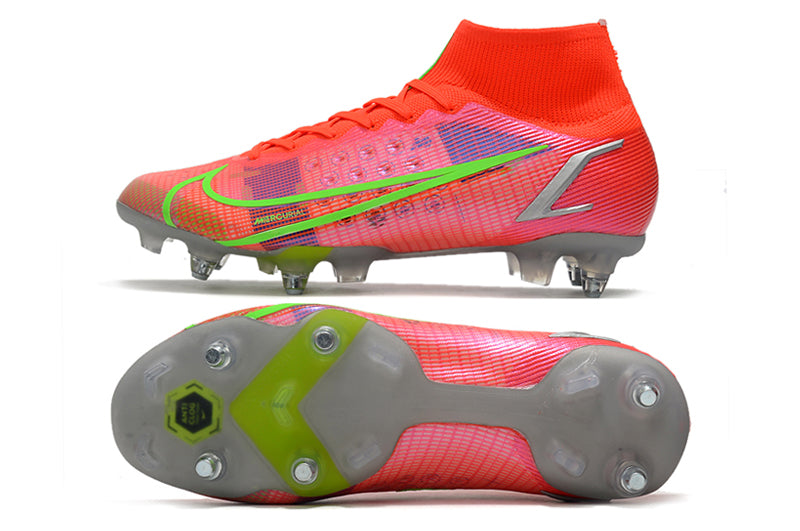 Chuteira Nike Mercurial Superfly 8 Elite Spectrum SG-Pro Trava-mista