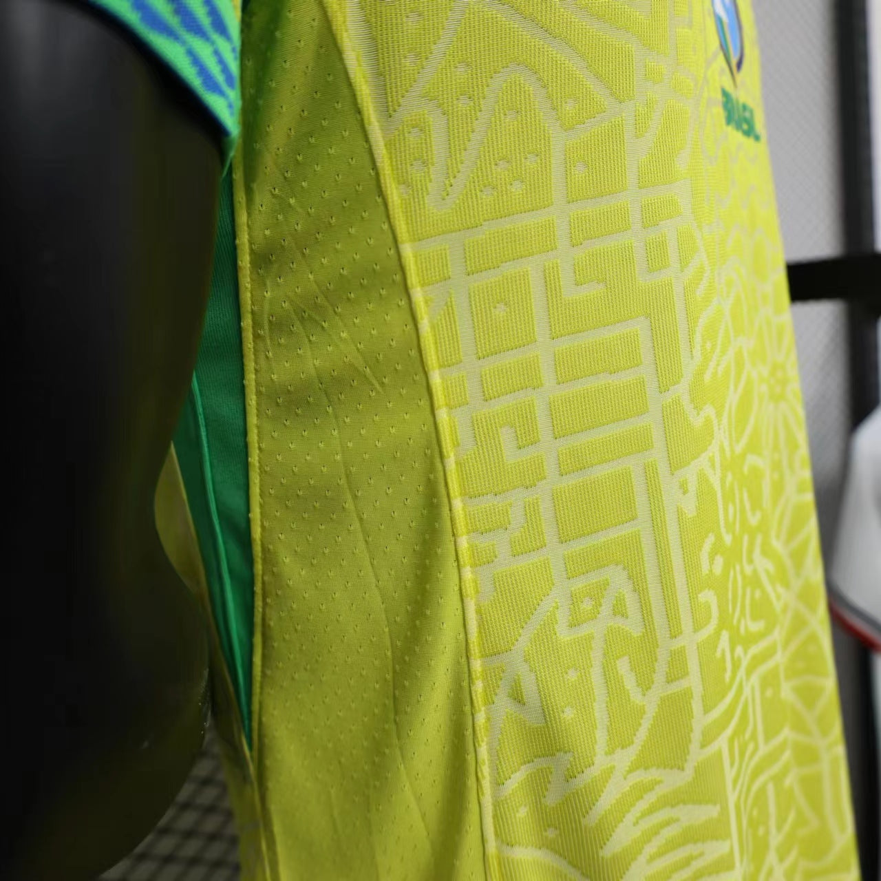 Camisa Seleção Brasil Home 2024/25 - Nike Jogador Masculina - Amarela/Verde