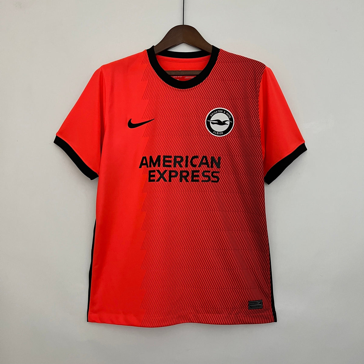 Camisa Brighton Away 2022/23 - Nike Torcedor Masculina - Vermelha/Preta