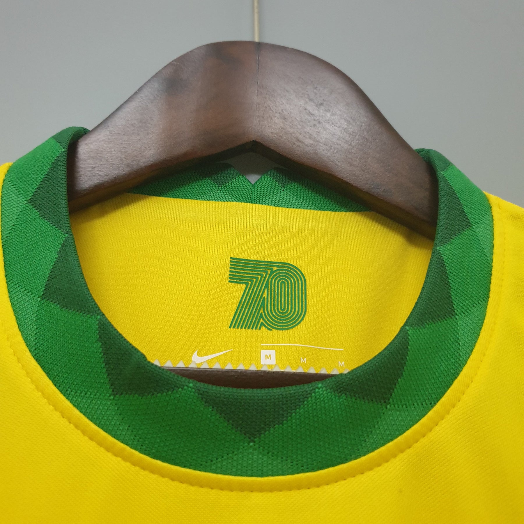 Camisa Seleção Brasil Home 2020 - Nike Torcedor Masculina - Amarela/Verde