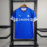 Camisa Olympique Marseille 2023/24 - Puma Torcedor Masculina - Azul//Branca