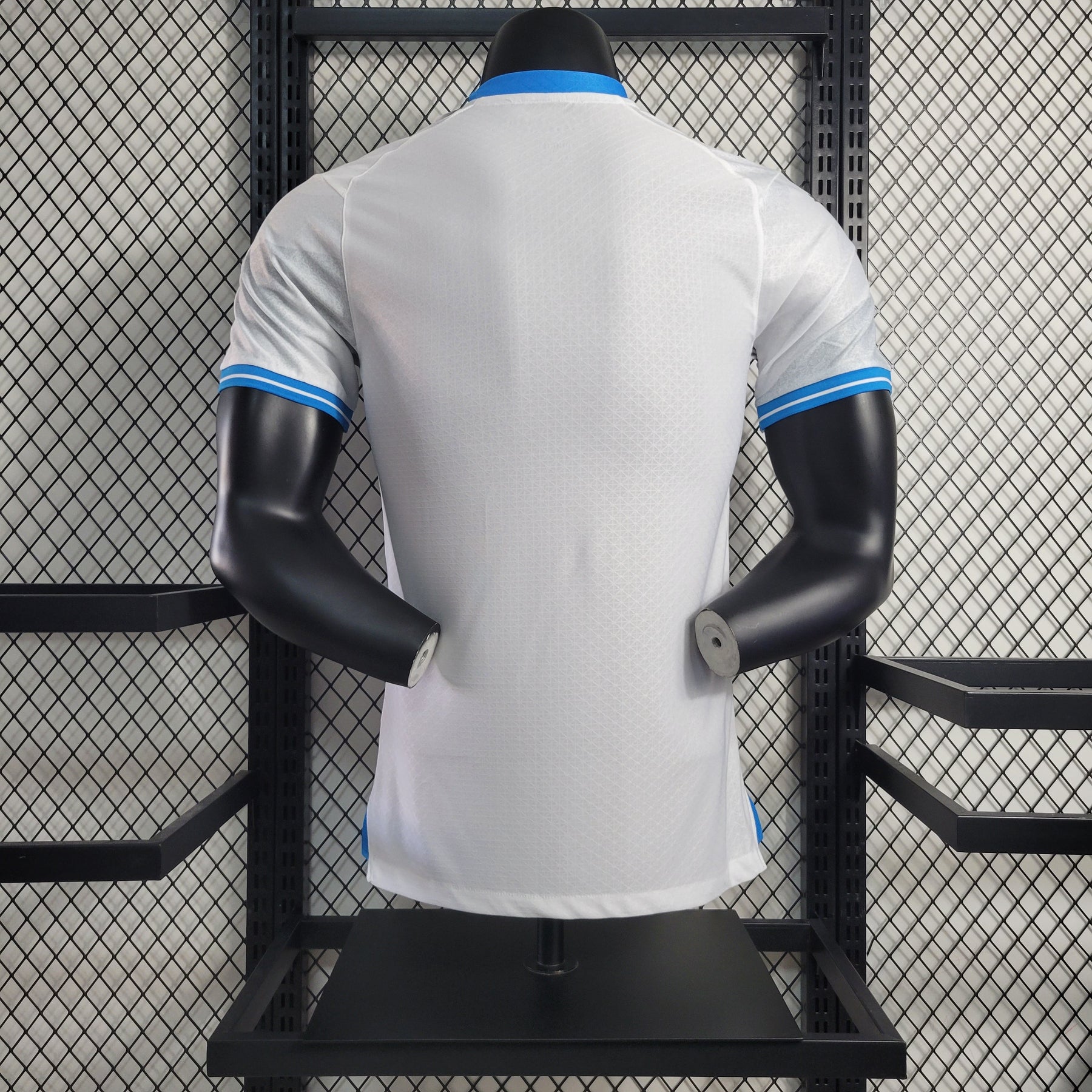 Camisa Olympique Marseille Home 2023/24 - Puma Jogador Masculina - Branca/Azul