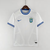 Camisa Seleção Brasil Edição Especial 2022 - Nike Torcedor Masculina - Branca/Azul