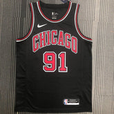 Regata NBA Chicago Bulls Dennis Rodman Preta