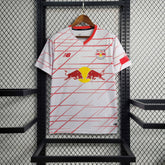 Camisa Red Bull Bragantino Home 2023/24 - New Balace Torcedor Masculina - Branca/Vermelha