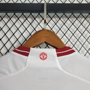 Camisa Manchester United Third 2023/24 - Adidas Torcedor Masculina - Branca/Vermelha