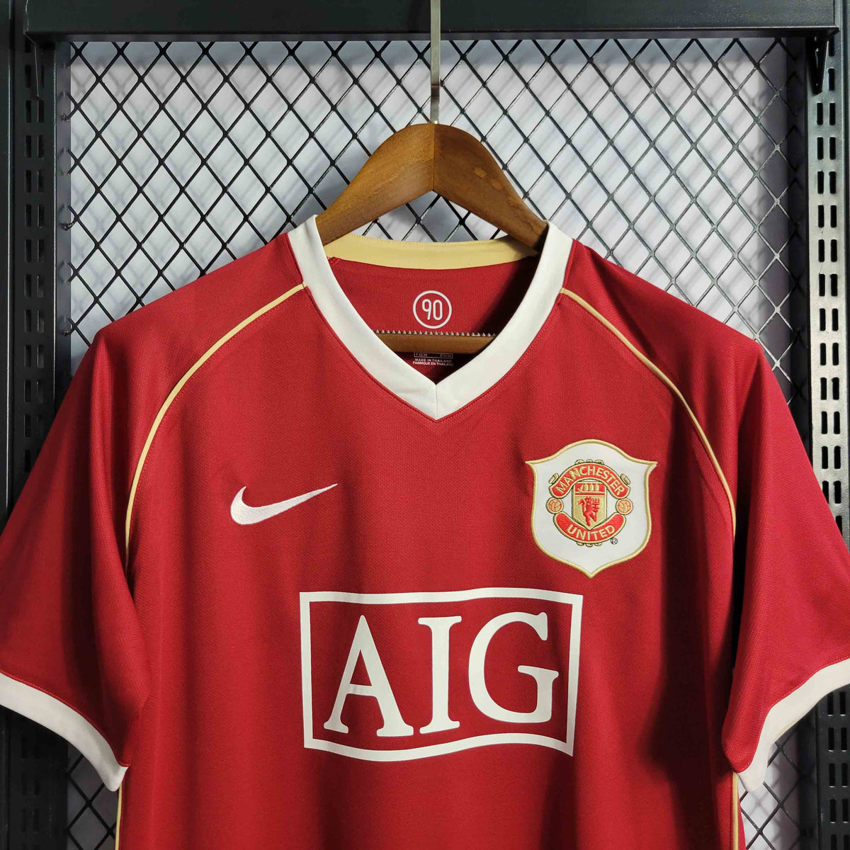 Camisa Manchester United Home 2006/07 - Adidas Retrô Masculina - Vermelha/Branca