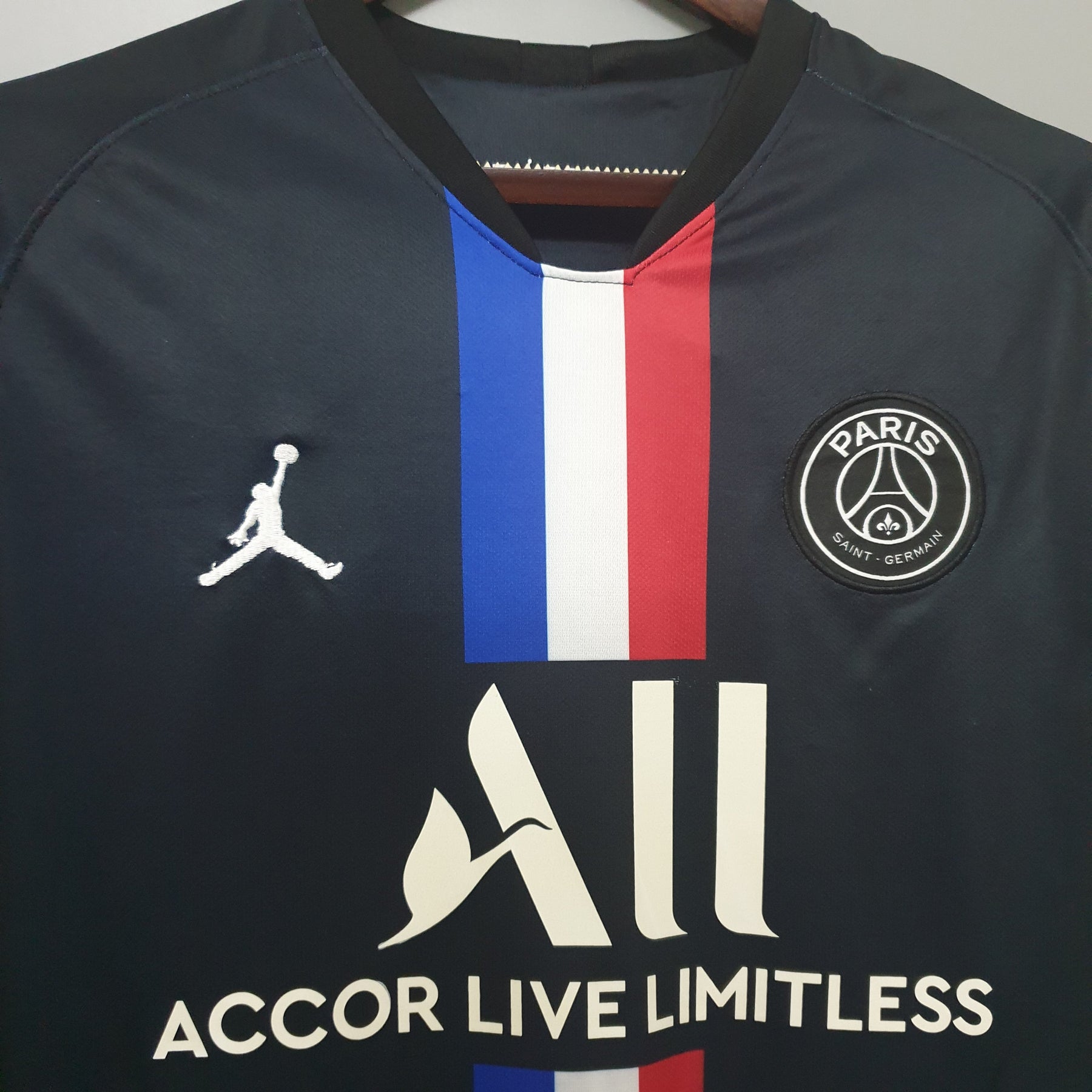 Camisa PSG 2019/20 - Jordan Torcedor Masculina - Azul