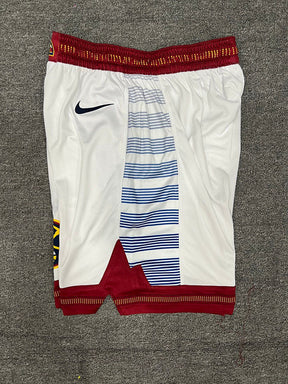 Short NBA Denver Nuggets City Edition Branco