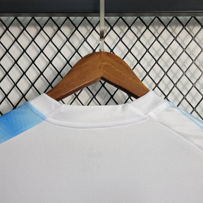 Camisa Olympique Marseille 2023/24 - Puma Torcedor Masculina - Branca/Azul