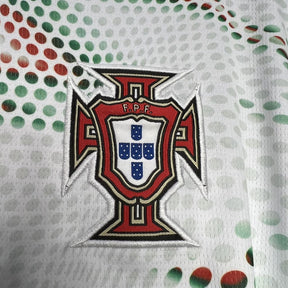 Camisa Seleção Portugal Away 2025/26 - Puma Torcedor Masculina - Branca/Verde