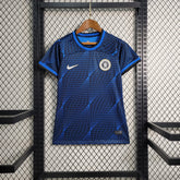 Camisa Chelsea Away 2023/24 - Adidas Torcedor Feminina - Azul