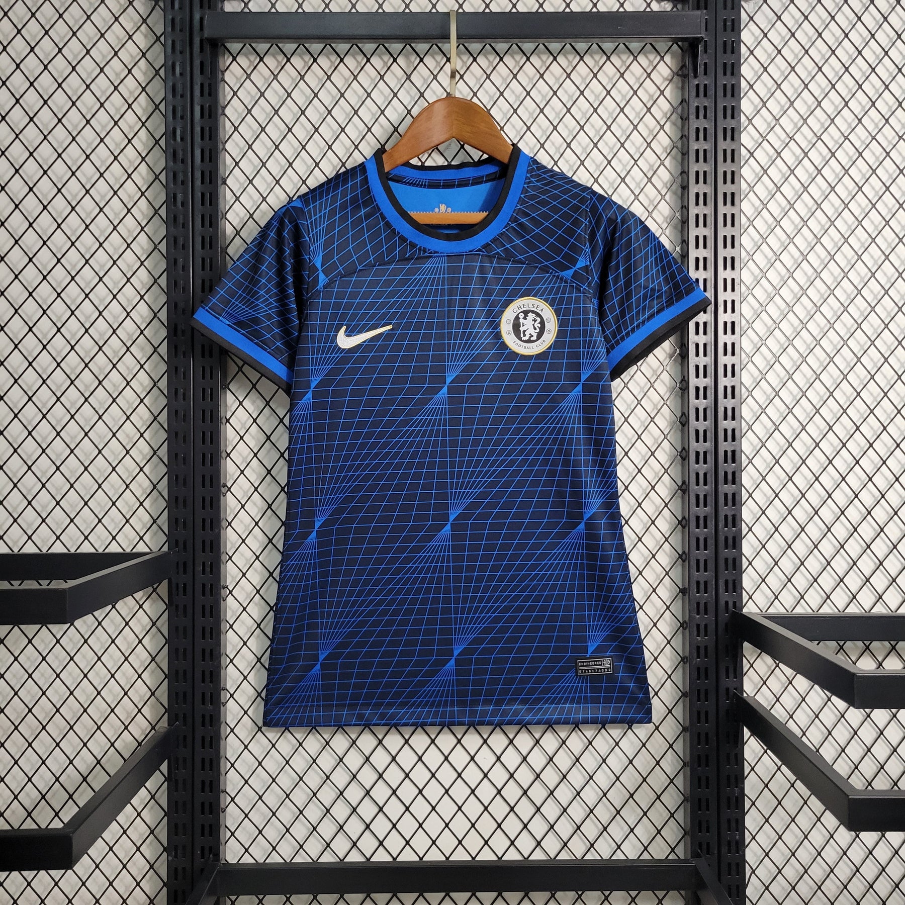 Camisa Chelsea Away 2023/24 - Adidas Torcedor Feminina - Azul