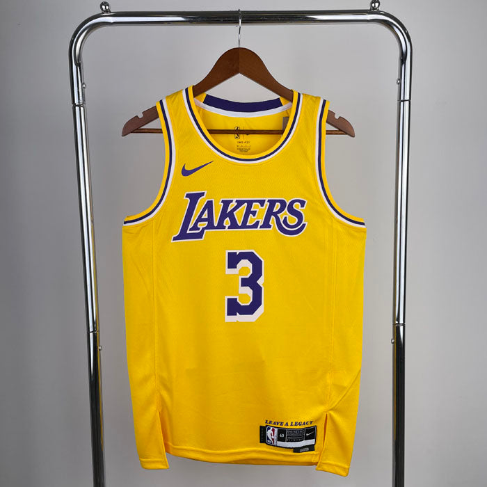 Regata NBA Los Angeles Lakers Icon Edition 23/24 Anthony Davis Amarela