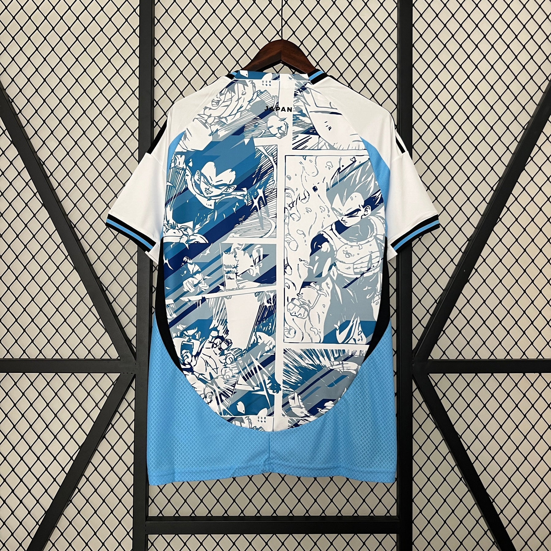 Camisa Seleção Japão Anime 2024/25 - Adidas Torcedor Masculina - Branca/Azul