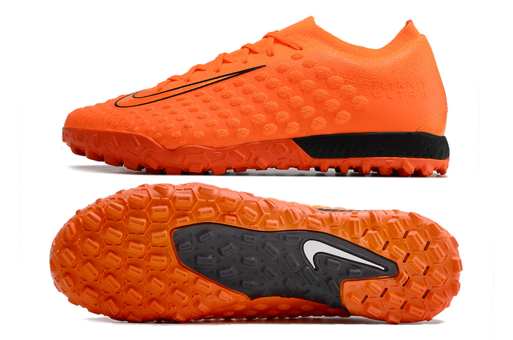 Chuteira Nike Phantom Ultra Venom Society Elite Laranja