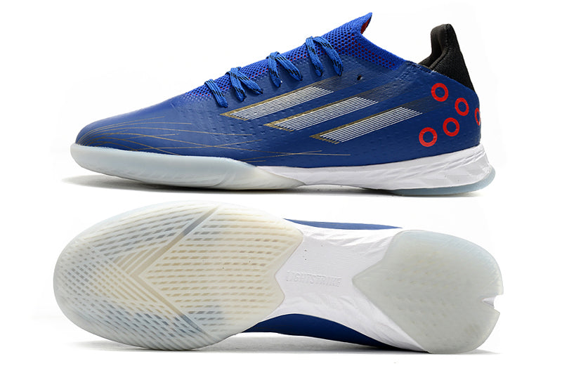 Chuteira Adidas X Speedflow. 1 Futsal Azul