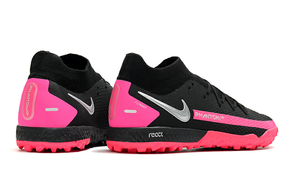 Chuteira Nike Phantom GT Society Elite DF Preto/Rosa