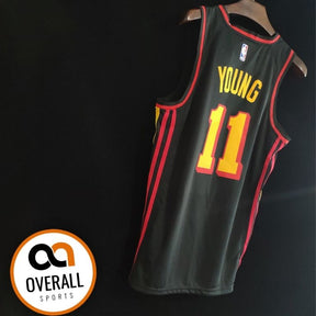 Regata NBA Atlanta Hawks Statement Edition Trae Young Preta