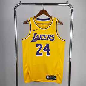 Regata NBA Los Angeles Lakers Icon Edition Kobe Bryant 24 Amarela