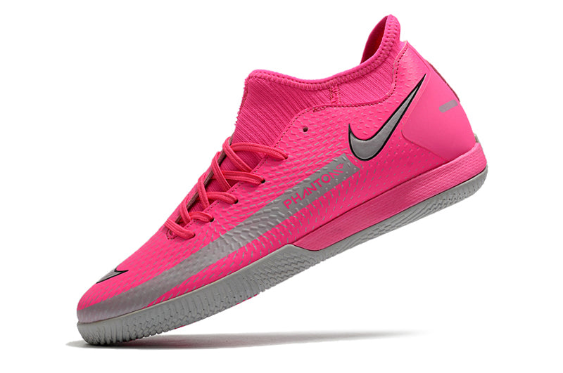 Chuteira Nike Phantom GT Futsal Pro Rosa